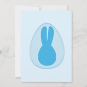 Easter bunny greeting card カード (正面)