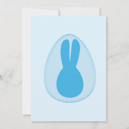 Easter bunny greeting card カード