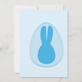 Easter bunny greeting card カード