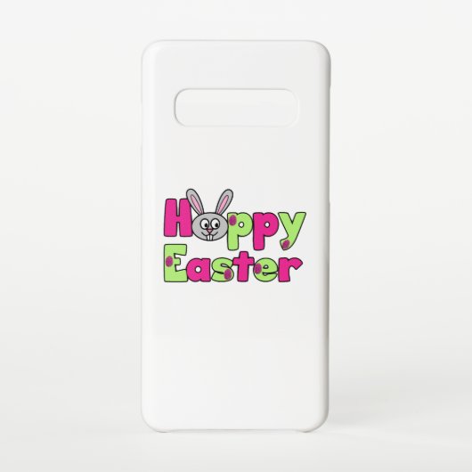 Easter Bunny Happy Easter Eggs Samsung Galaxyケース (裏面)