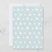 Easter Bunny Invitation Card 招待状 (正面)