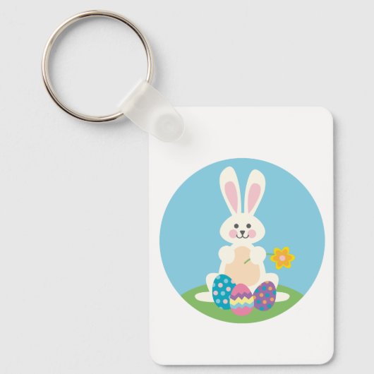Easter bunny 🐰 keychain bunny 🐰 キーホルダー (正面)