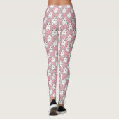 Easter Bunny Leggings Black Easter Legging Pants レギンス (裏面)