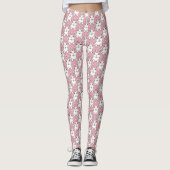 Easter Bunny Leggings Black Easter Legging Pants レギンス (正面)
