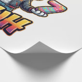 Easter Bunny Meme Bruh  Funny 6 7 Easter Eggs Desi ラッピングペーパー (角)