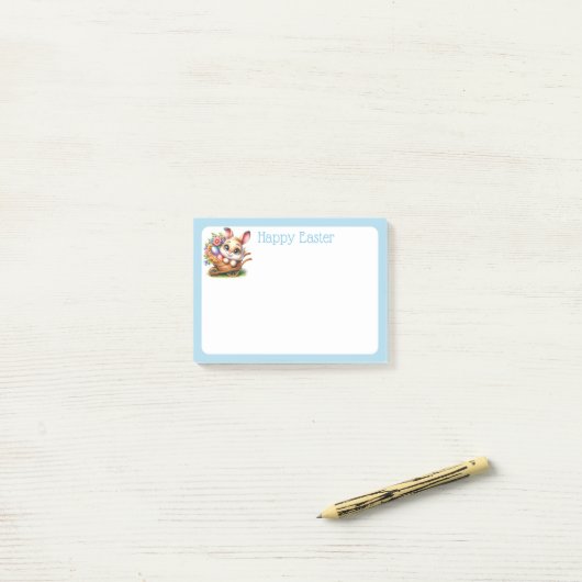 Easter Bunny Notes ポストイット (デスク上)