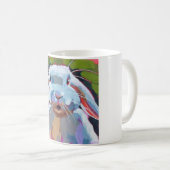 Easter Bunny Painting - Gift for Easter Holiday コーヒーマグカップ (正面右)