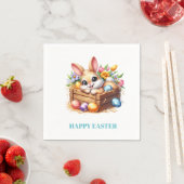 Easter Bunny Paper Napkins スタンダードカクテルナプキン (インサイチュ)