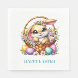 Easter Bunny Paper Napkins スタンダードランチョンナプキン