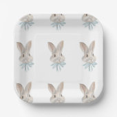 Easter Bunny Paper plates  ペーパープレート (正面)