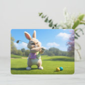 Easter Bunny Playing Golf in the Lowcountry シーズンカード (スタンド正面)