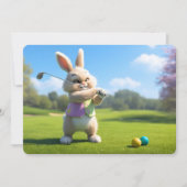 Easter Bunny Playing Golf in the Lowcountry シーズンカード (正面)