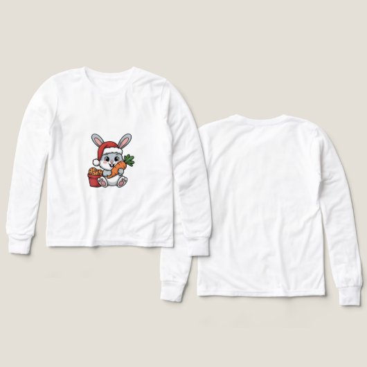 Easter Bunny’s Carrot Christmas Funny Cute Holiday (デザイン 正面＆背面)