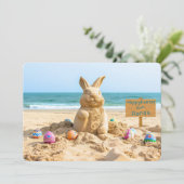 Easter Bunny Sand Sculpture on the Beach シーズンカード (スタンド正面)