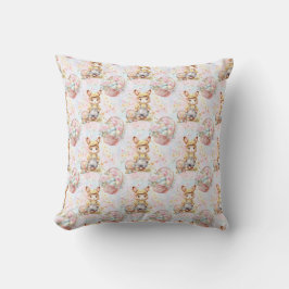 Easter Bunny Seamless Fabric – Pastel Cute Rabbit クッション