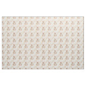 Easter Bunny Seamless Fabric – Pastel Cute Rabbit  ファブリック (ヤード)