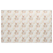 Easter Bunny Seamless Fabric – Pastel Cute Rabbit  ファブリック (ファットクウォーター)