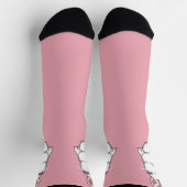 Easter Bunny Socks Festive Easter Socks Customize ソックス (上部)