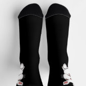 Easter Bunny Socks Festive Easter Socks Customize ソックス (上部)