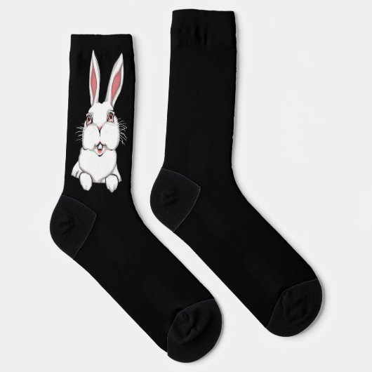 Easter Bunny Socks Festive Easter Socks Customize ソックス (右)