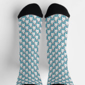 Easter Bunny Socks Festive Easter Socks Customize ソックス (上部)