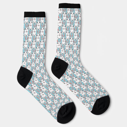 Easter Bunny Socks Festive Easter Socks Customize ソックス (右)