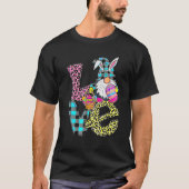 Easter Bunny Spring Gnome Easter Apparel Eggs Bask Tシャツ (正面)