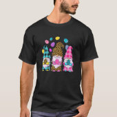 Easter Bunny Spring Gnome Easter Egg Hunting And B Tシャツ (正面)
