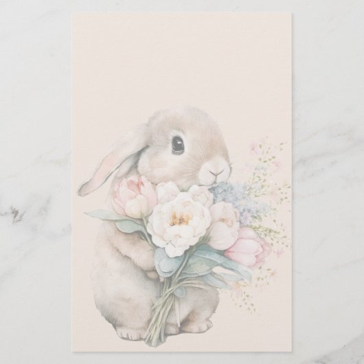 Easter Bunny Stationery 便箋 (裏面)