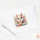 Easter Bunny Stickers ラウンドシール (封筒)
