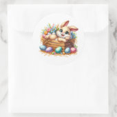 Easter Bunny Stickers ラウンドシール (バッグ)