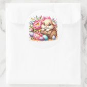 Easter Bunny Stickers ラウンドシール (バッグ)
