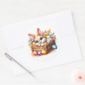 Easter Bunny Stickers ラウンドシール (封筒)