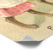 Easter Bunny Sweethearts Vintage ポスター (角)