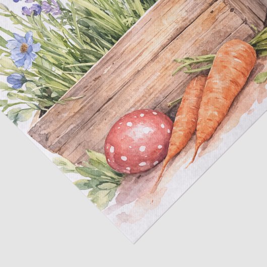 Easter Bunny Watercolor Tissue Paper Design 薄葉紙 (詳細)