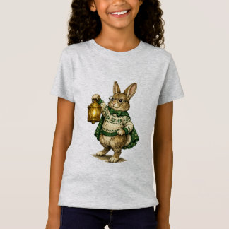 Easter Bunny with Lantern Tシャツ