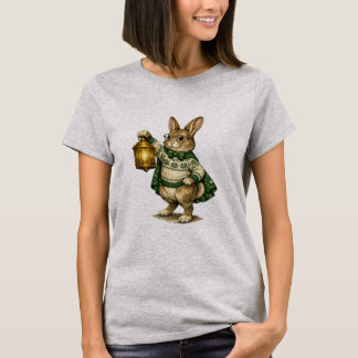 Easter Bunny with Lantern Tシャツ
