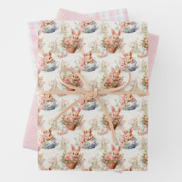 Easter Bunny Wrapping Paper Collection ラッピングペーパーシート
