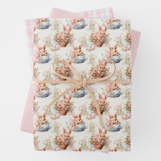 Easter Bunny Wrapping Paper Collection ラッピングペーパーシート (インサイチュ)