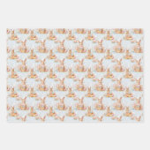 Easter Bunny Wrapping Paper Collection ラッピングペーパーシート (正面)