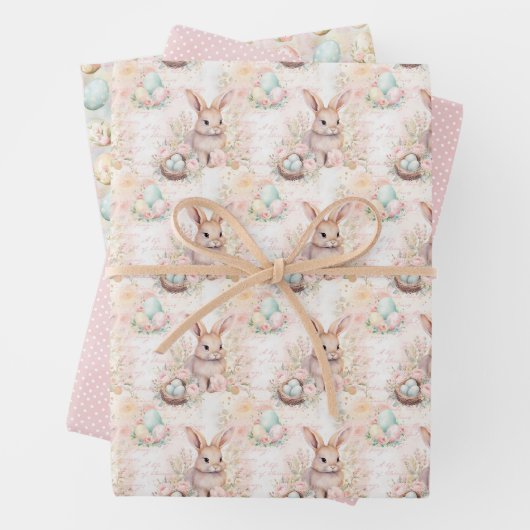 Easter Bunny Wrapping Paper Collection ラッピングペーパーシート (インサイチュ)