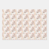 Easter Bunny Wrapping Paper Collection ラッピングペーパーシート (正面)