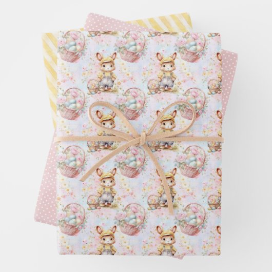 Easter Bunny Wrapping Paper Collection ラッピングペーパーシート (インサイチュ)