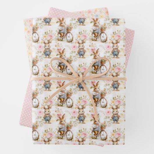 Easter Bunny Wrapping Paper Collection ラッピングペーパーシート (インサイチュ)