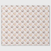 Easter Bunny Wrapping Paper Collection ラッピングペーパー (フラット)