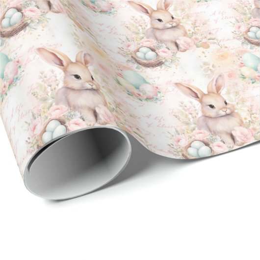 Easter Bunny Wrapping Paper Collection ラッピングペーパー (ロールコーナー)