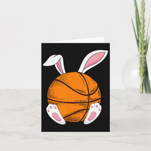 Easter Bysketbyll Rabbit Bunny Happy Easter Day カード (正面)