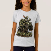  Easter Camouflage Monster Truck  Tシャツ (正面)