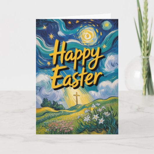 Easter Card Christian Religious Bulk Church カード (正面)