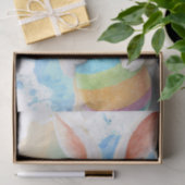 Easter Card cute Easter Bunny with Easter Egg 薄葉紙 (ギフト)